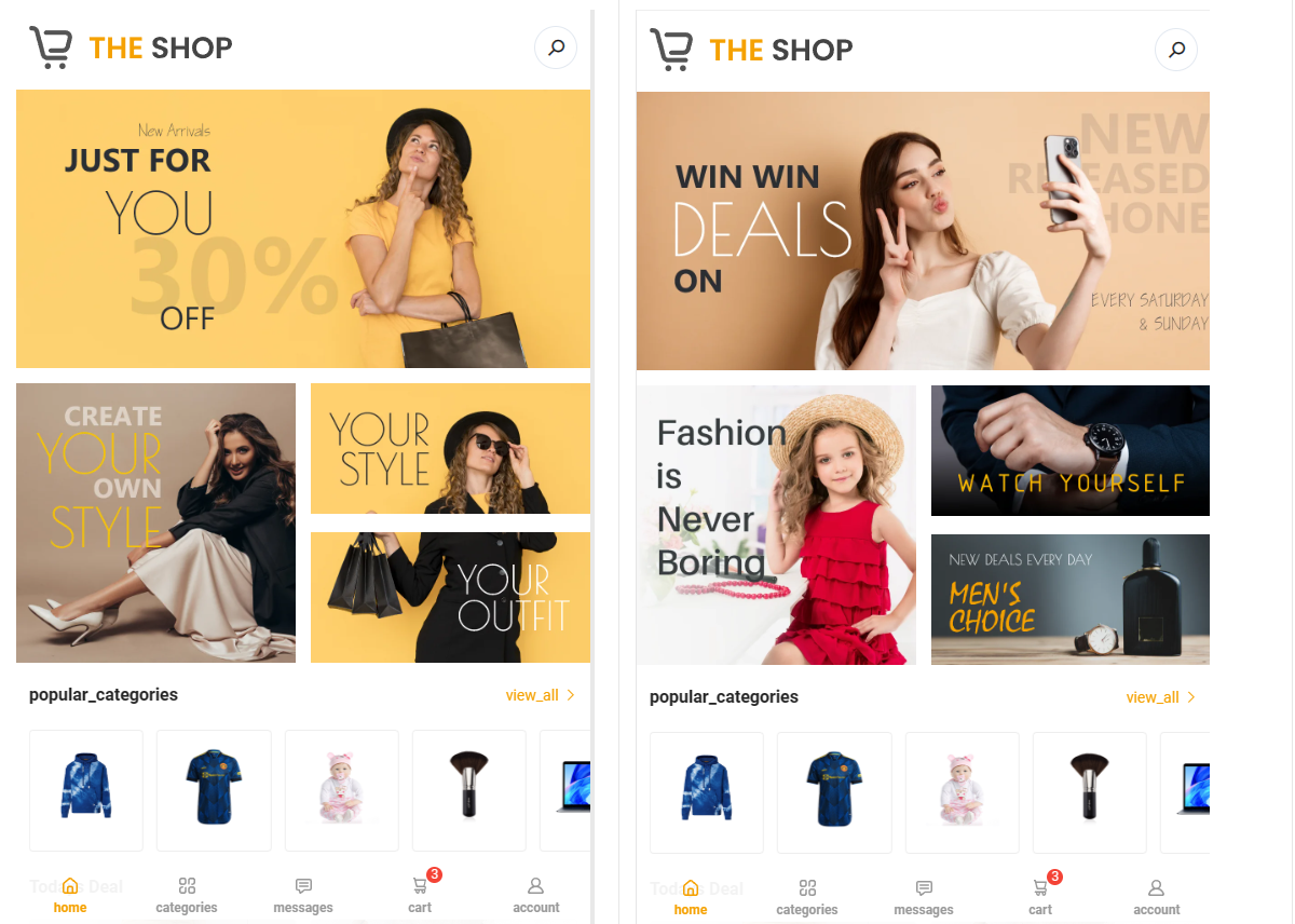 跨境电商系统源码TheShop1.2–PWA 电子商务CMS源码运营版