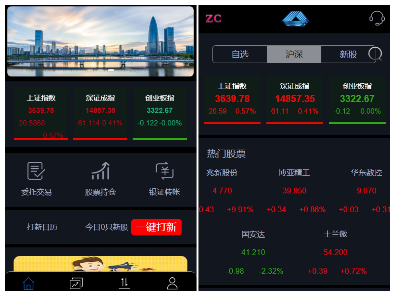 全新股票PHP纯源码，全新框架，带打新功能，功能完善，可随意二开，绝对的运营版