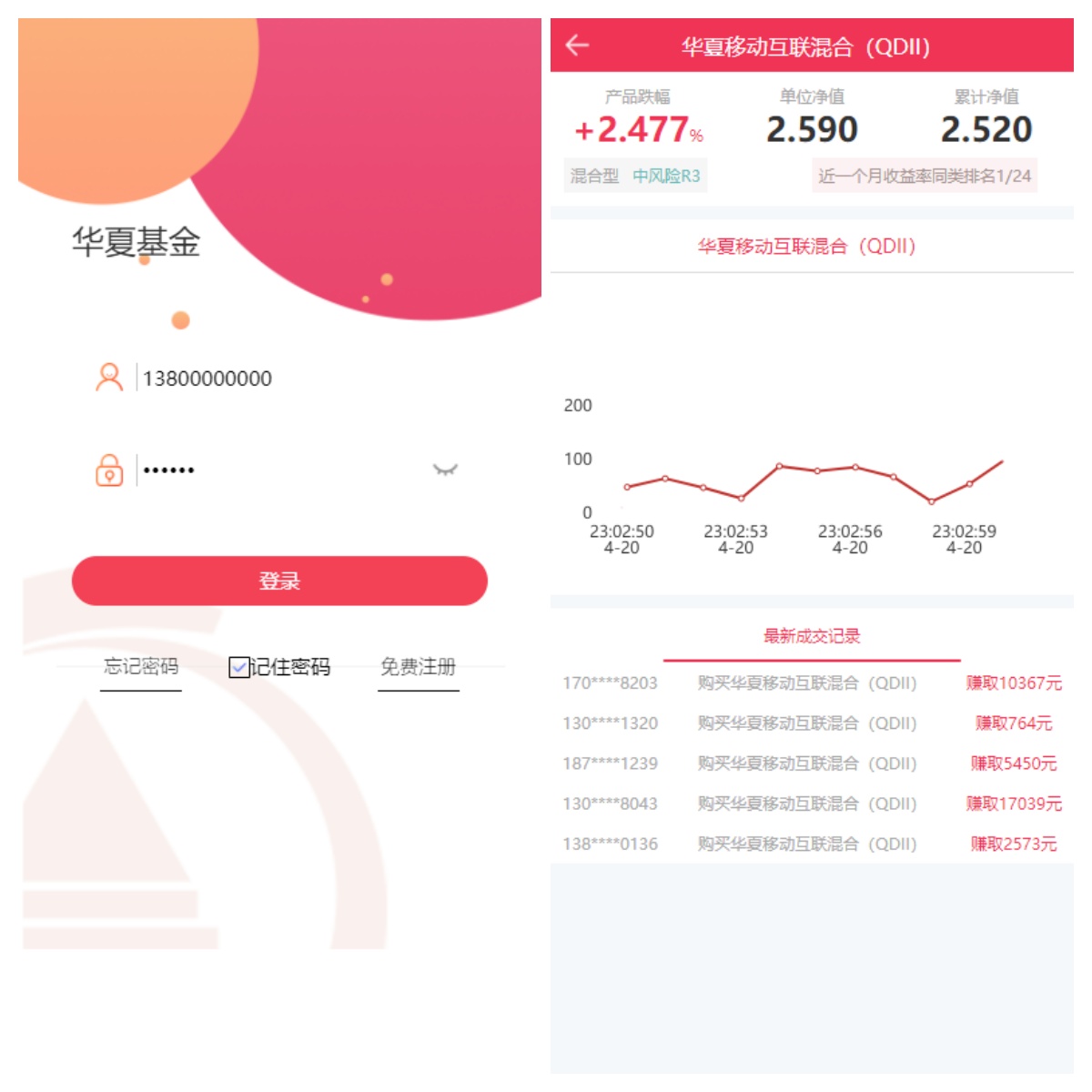 基金定投源码/理财源码/数字货币投资理财